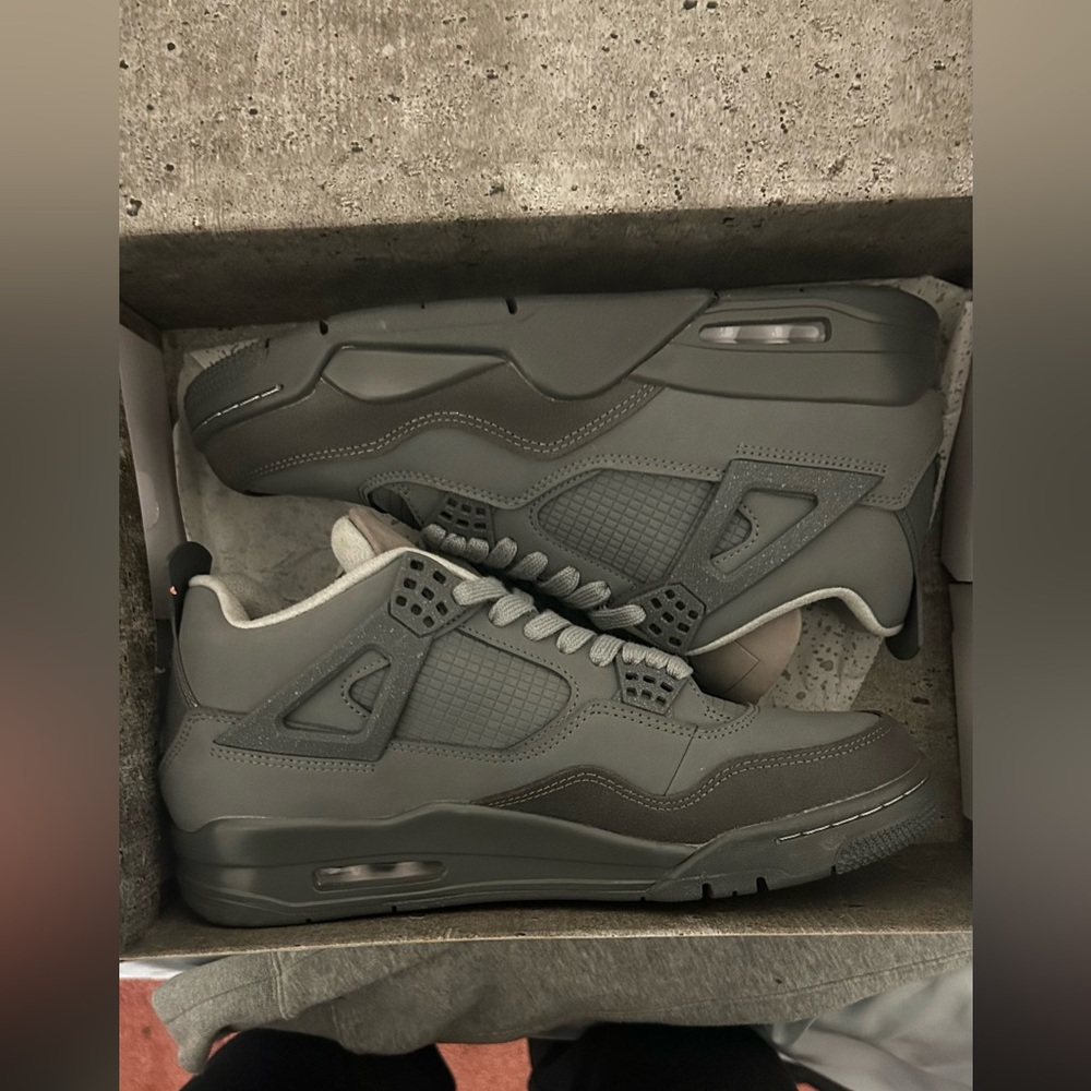 Wet Cement Jordan 4 Sneakers